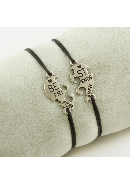 Ieg Best Friends Arkadaş Deri Set Kolye