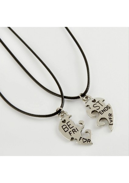 Ieg Best Friends Arkadaş Deri Set Kolye modelleri