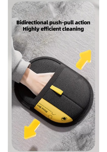 3'lü Tüy ve Tiftik Temizleme Seti – Rulo 60 Yaprak, Kumaş Tüy Toplayıcı Alet, Tüy Toplama Eldiveni