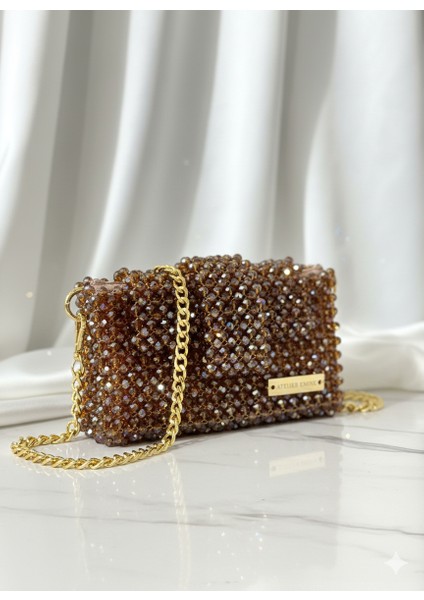 Caramel Toffee Mousse – Özel Üretim Kristal Çanta