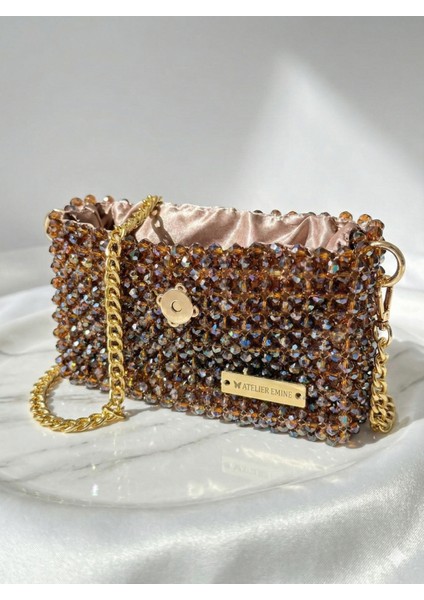 Caramel Toffee Mousse – Özel Üretim Kristal Çanta fırsatları