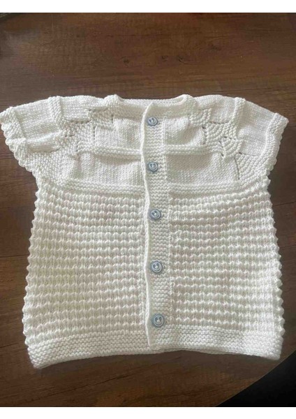 Beyaz Bebek Yeleği