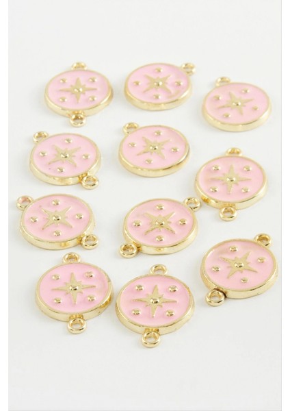 Yıldız Tek Kulplu Mineli Bileklik ve Kolye Ucu Aparatı 1 Adet