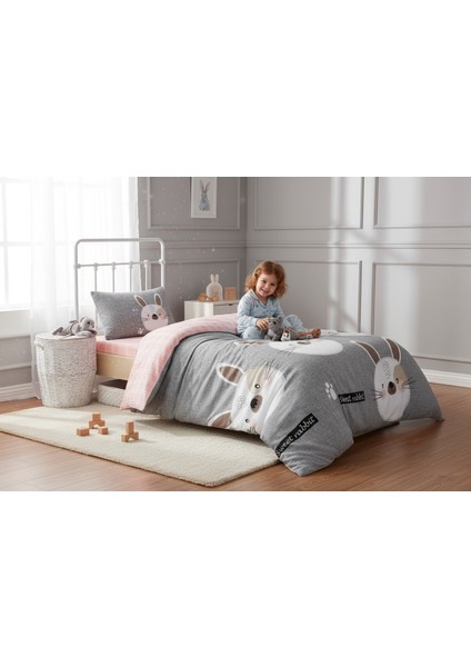 Tek Kişilik Tavşancık Nevresim Takımı Kolay Ütülenir fiyatları