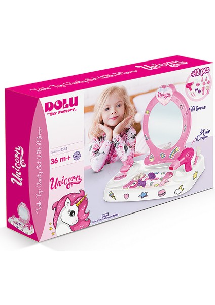 Unicorn Masa Üstü Güzellik Seti (2 Adet)