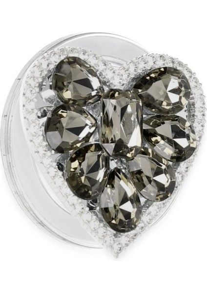 CPT83 Kickstand Taşlı Magsafe Stand - Siyah