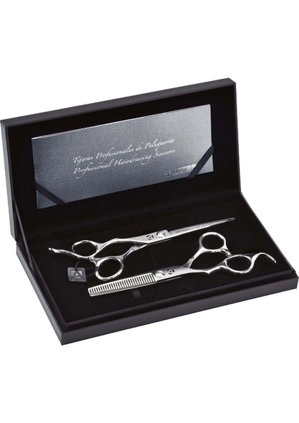 One 2’li Solak Makas Seti 6: Profesyonel Köpek Bakım Makasları