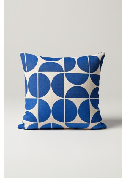 Bauhaus Geometrik Kırlent Kılıfı 45X45 cm