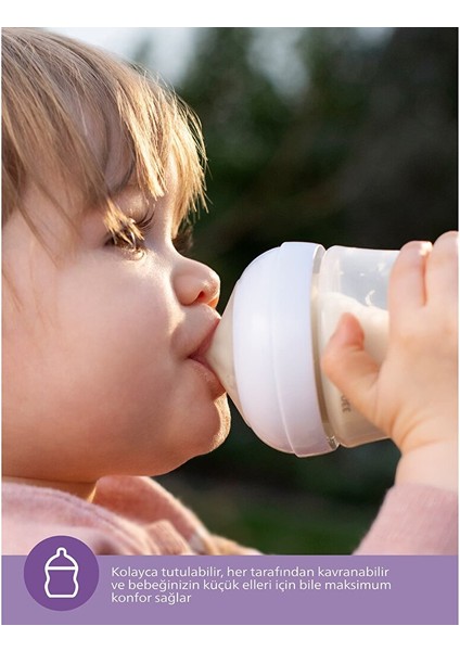 Doğal Tepkili Biberon Pp 260ML 3-6 Ay (2 Adet) modelleri