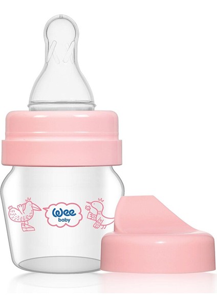 792 Wee Baby Mini Cam Alıştırma Bardağı Seti Pembe 30ML (2 Adet)