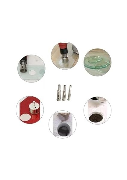 Cam Mermer Granit Delme Pancı Boru Tipi Karot Uç 18MM