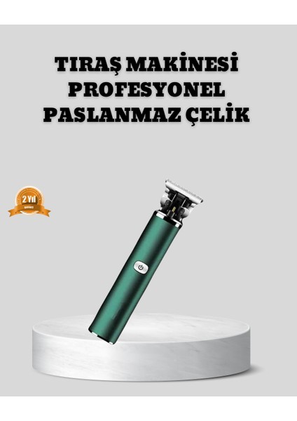 Şarjlı Erkek Tıraş Makinesi – 180 Dakika Pil Ömrü 2.5 Saat Hızlı Şarj USB ve Powerbank Uyumlu