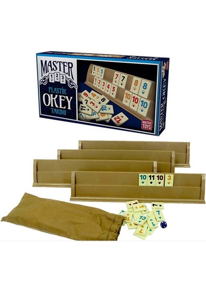 Plastik Okey Takımı (3 Adet) fiyatları