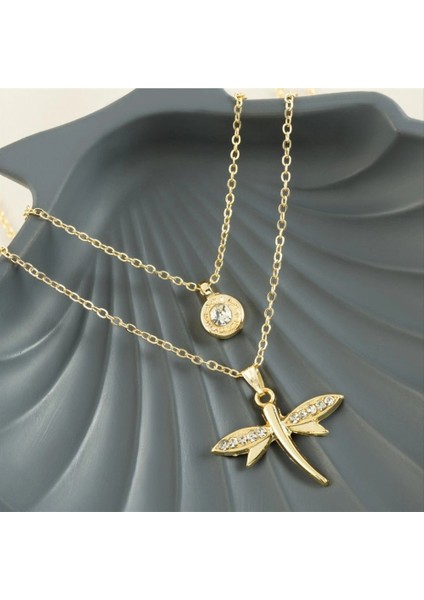 Yusufçuk Yeni Sezon Ikili Kolye