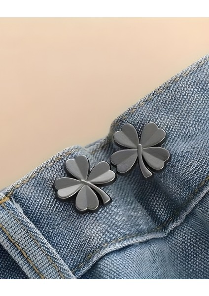 Pantolon Beli Daraltma Aksesuar, Siyah Yonca, Kemer, Siyah Yonca Pantolo Beli, Daraltma Çıtçıtı