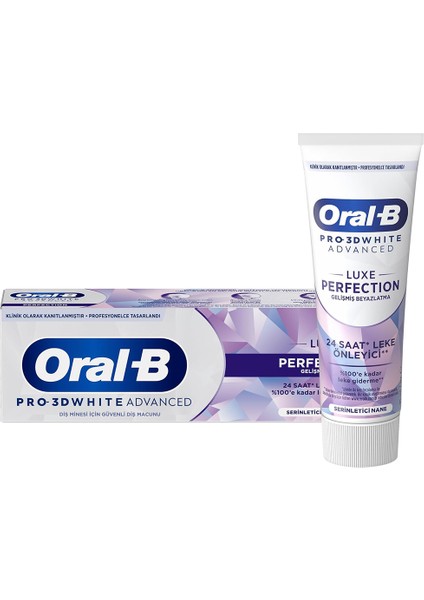 -B Diş Macunu 3dw Luxe Perfection 75 ml (5 Adet) fiyatları
