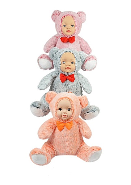 35 cm Bebek Yüzlü Hayvanlar (3 Adet)