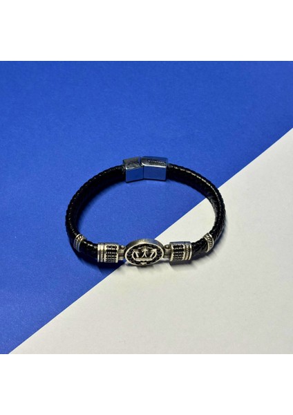 El Işçiliği ile Üretilmiş Hakiki Deri Erkek Bileklik modelleri