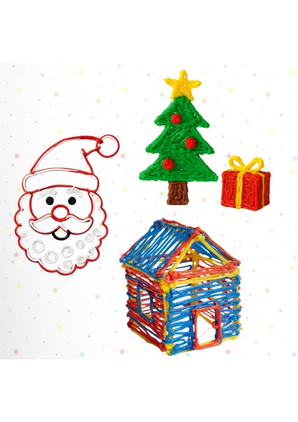 3D Kalem Yedek Filament Seti 10 Renk Pla (20M / 40M / 60M / 80M / 100M) fiyatları