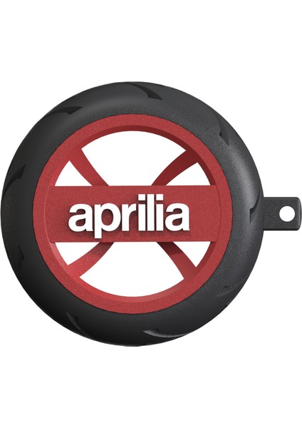Aprilia Logolu Özel Tasarım Lastik Detaylı Motosiklet Anahtarlığı modelleri