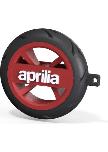 Aprilia Logolu Özel Tasarım Lastik Detaylı Motosiklet Anahtarlığı indirimleri