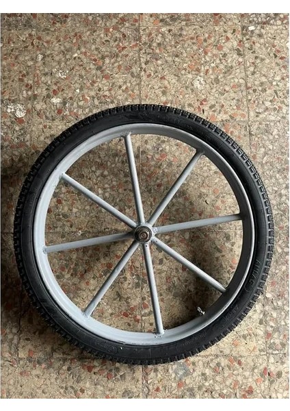 Eco Lounge Seyyar Tezgah / Araba Tekerleği 50 cm - Borulu Jant (Jant Boyu:40 Cm)