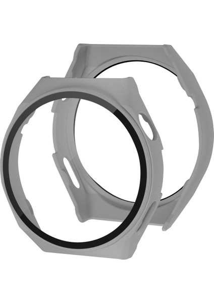 Huawei Watch Gt2 Pro 46MM Dota Camlı Kasa Ekran Koruyucu - GRI-(5796)