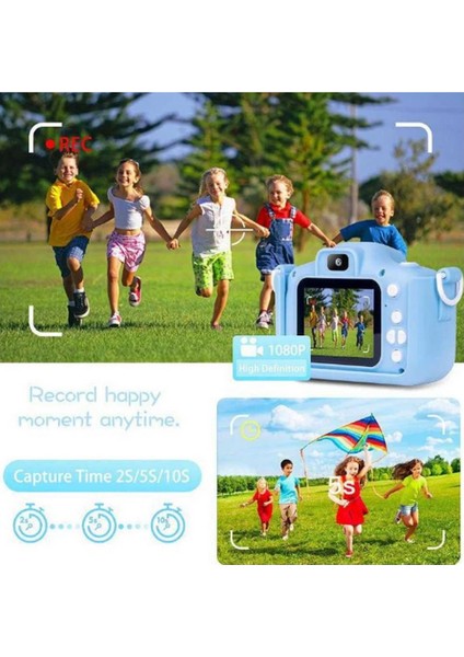 Çocuk Dijital Fotoğraf Makinası 20 Mp Video Kaydedici 2.0 Inç Çift Kameralı fiyatları