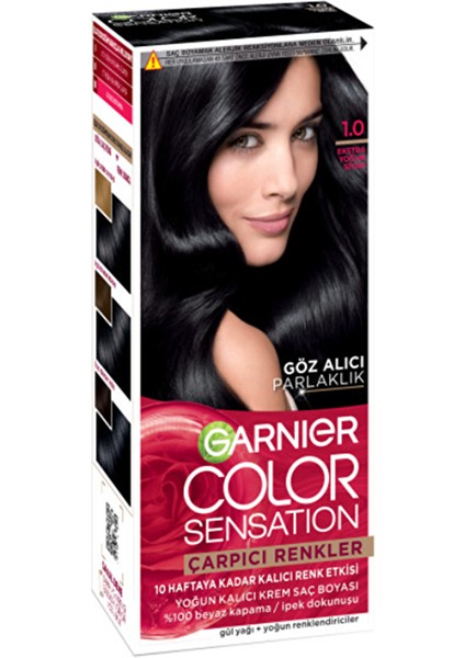 Çarpıcı Renkler N°1.0 Ekstra Yoğun Siyah (4 Adet)