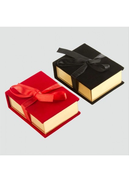 Ieg Kurdale Kadife Ahşap Lüx Set Kolye Kutusu modelleri