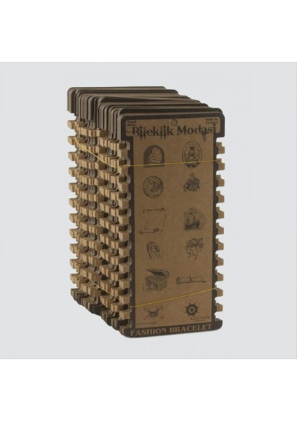 12'li Kraft Bileklik Kartı