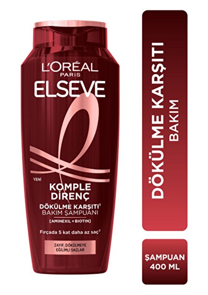 Komple Direnç Dökülme Karşıtı Şampuan 400 ml