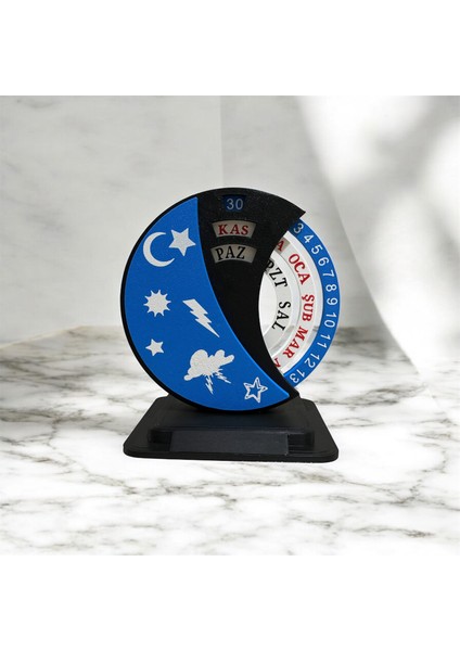 3D Tasarım Masa Takvimi Promosyon Ürünü modelleri