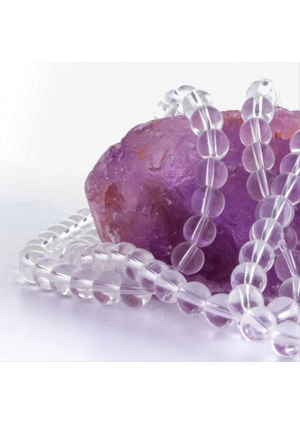 Ieg 8 mm Şeffaf Orjinal Kuvars Taşı