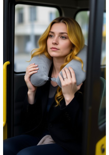Seyahat Boyun Yastığı U Tip Klipsli modelleri