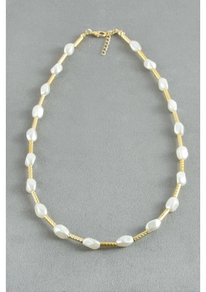 Ieg Oval Metal Inci Kolye