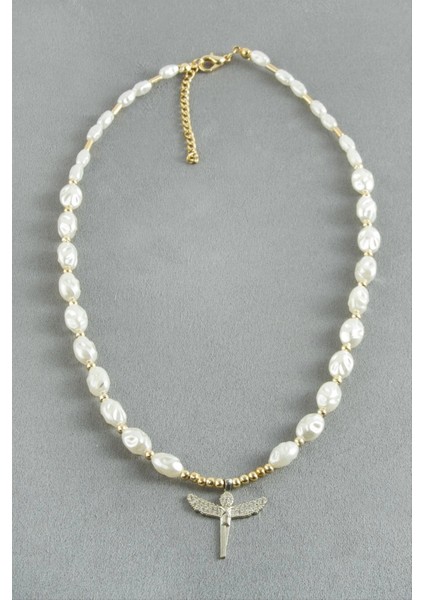 Ieg Zirkon Taşlı Inci Kolye