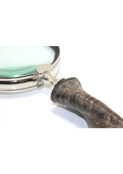 Pirinç Boynuz Saplı Büyüteç KSK15 fiyatları