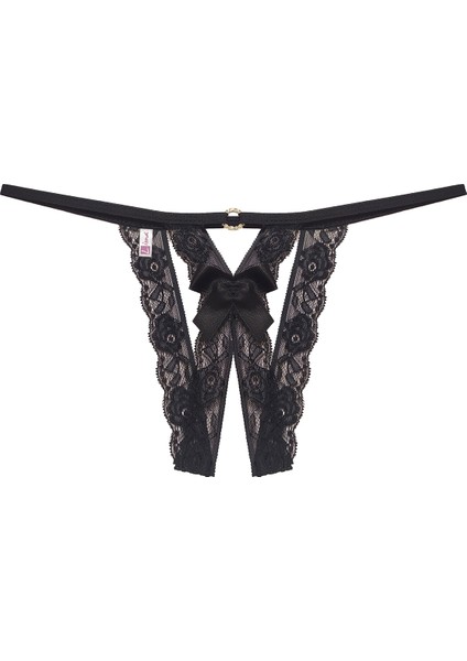 Özel Bölgesi Açık Taşlı Dantelli Fantezi Külot fiyatları