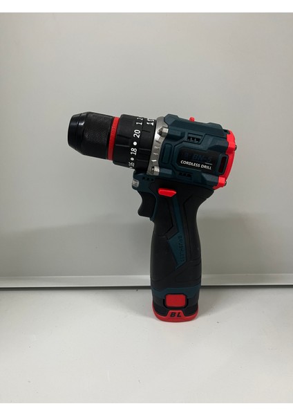 Kömürsüz Darbeli Şarjlı Matkap Çelik Şanzıman 24V Akülü Çift Batarya fiyatları