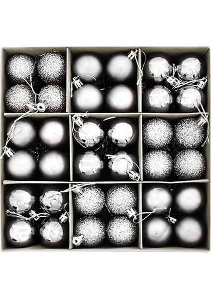 Yılbaşı Ağaç Süsleme Seti 72 Parça