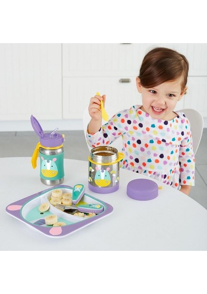 Zoo Pipetli Paslanmaz Çelik Suluk 350 ml Unicorn fırsatları