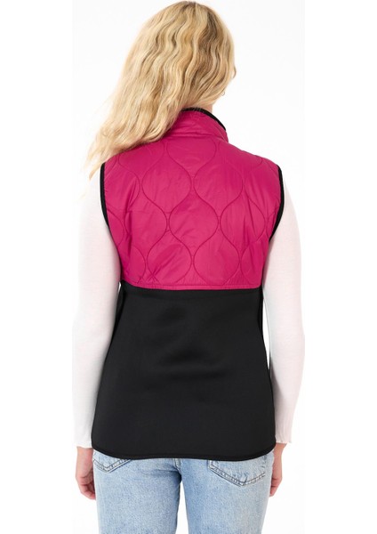 Kadın Fermuar Detaylı Kapitoneli Spor Şişme Yelek fiyatları