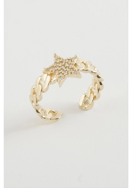 Ieg Yıldız Zirkon Taşlı Yüzük