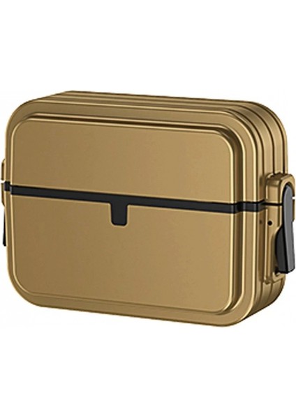 Airpods Pro 2 (2.nesil) 404 Kilitli Kılıf - Gold