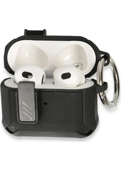 Airpods 3 (3.nesil) Truva Kılıf - Siyah