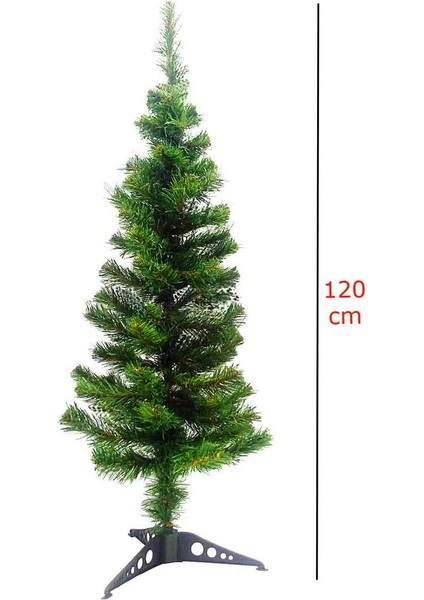 Canlı Yeşil Yılbaşı Çam Ağacı 120 Cm, Dekoratif ve Şık Tasarım fiyatları