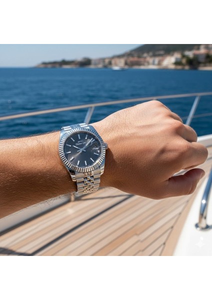 SL.09.2509.1.01 Erkek Kol Saati – 41,5 mm – Kurşun Gri Kadran – Rolex Tasarım modelleri
