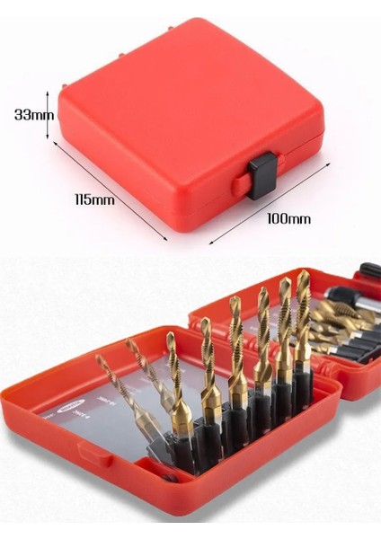 Mucize Hss 13'lü Kombinasyon Matkap Ucu Seti – Delme, Havşa, Diş Açma Tek Adımda 722474 indirimleri