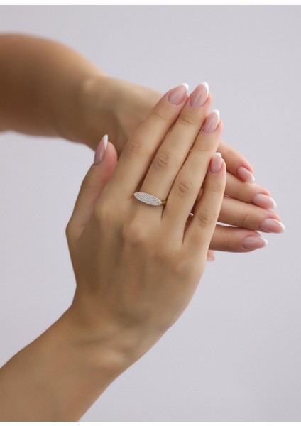 Nar-in Altın Nücevherat Tasarım Altın Yüzük 044